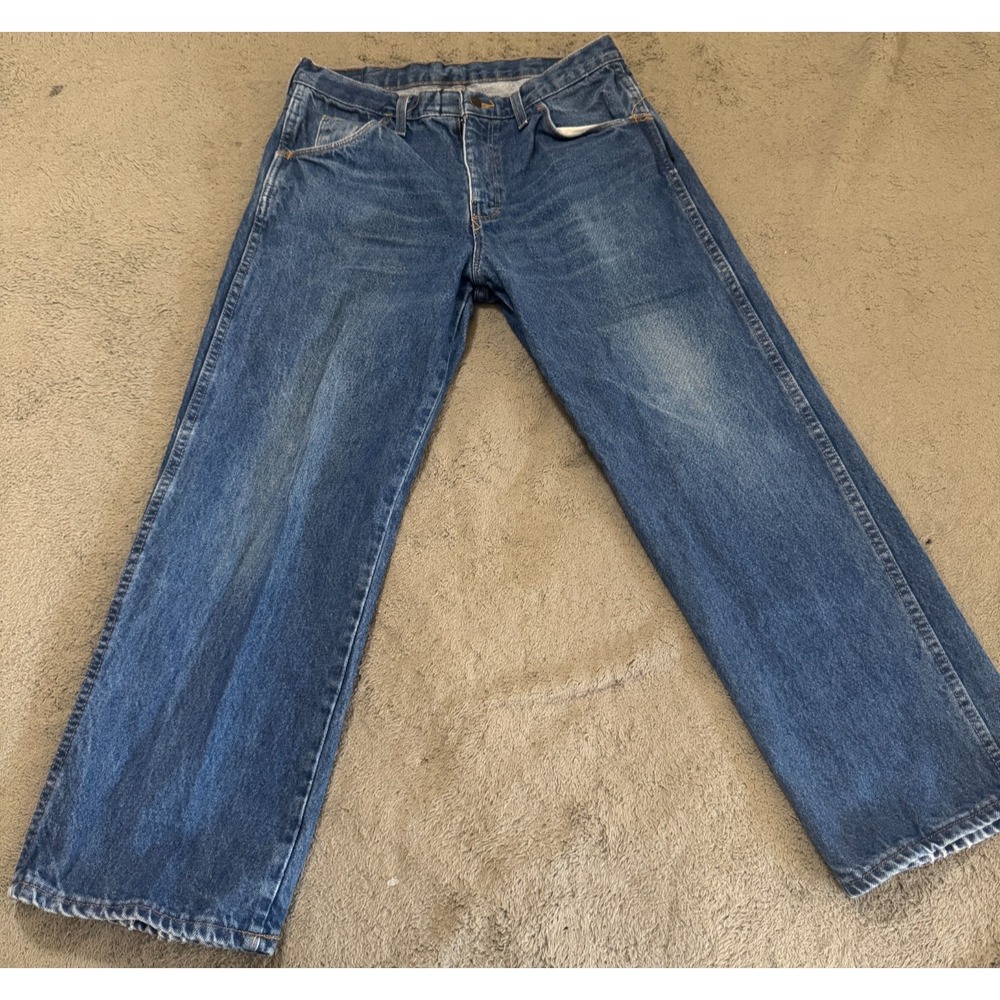 UniFirst Armorex FR Jeans Mens 36x30 Workwear Straight Leg Vintage